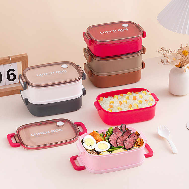 Simplified Japanese Sealed Multi Compartment Bento Box