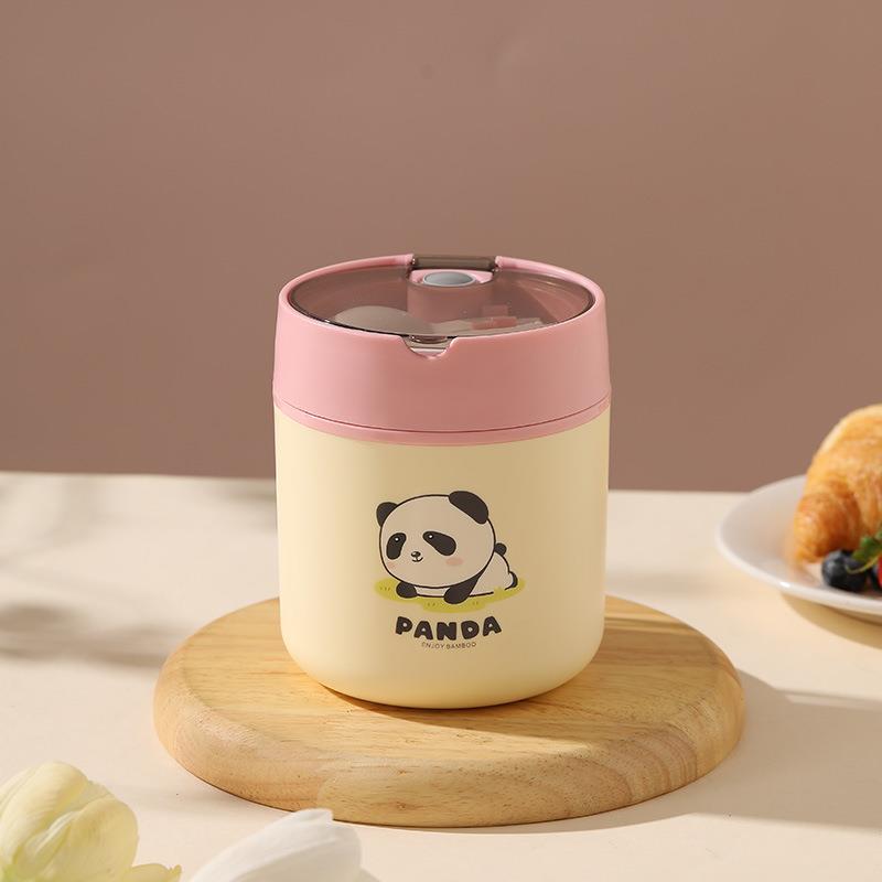 Puppy Bear Stainless Steel Soup Cup